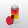 New design 200ml electroplate senior glass and Plastic spice jars for Party outdoors